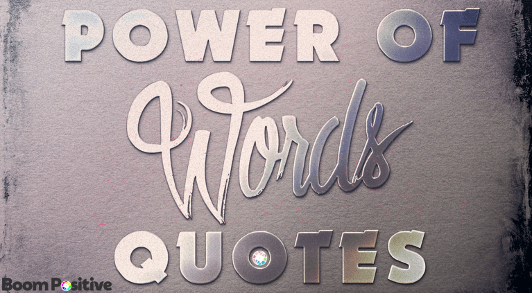 power of words quotes famous
