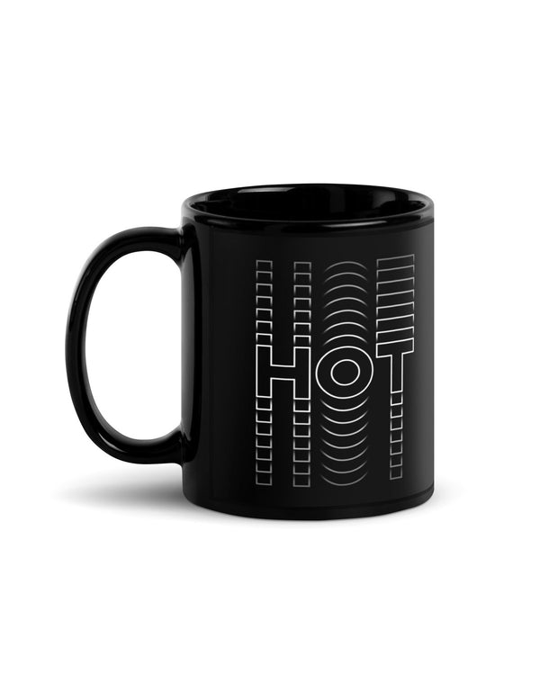 Hot coffee mug | Black