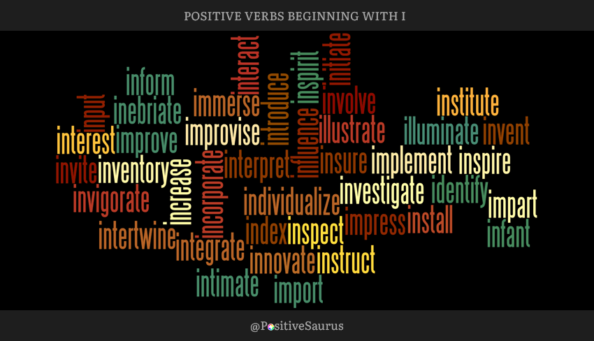 Positive verb