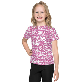 Kids Word Cloud T-Shirt | Super Cute Words – Boom Positive