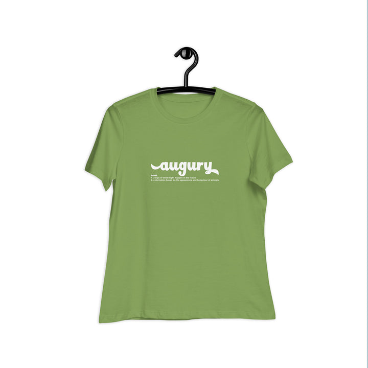 augury definition t-shirt green