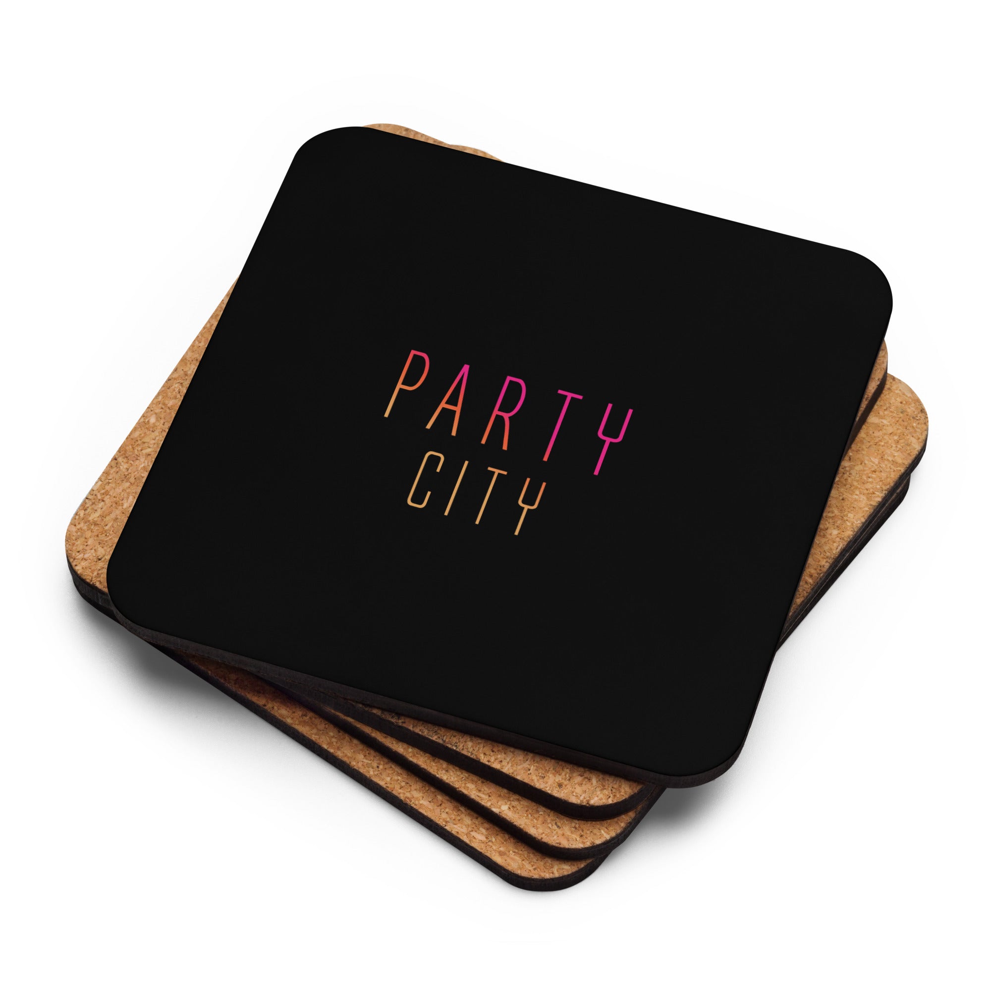 Postcode Coasters Party City coaster – Boom Positive