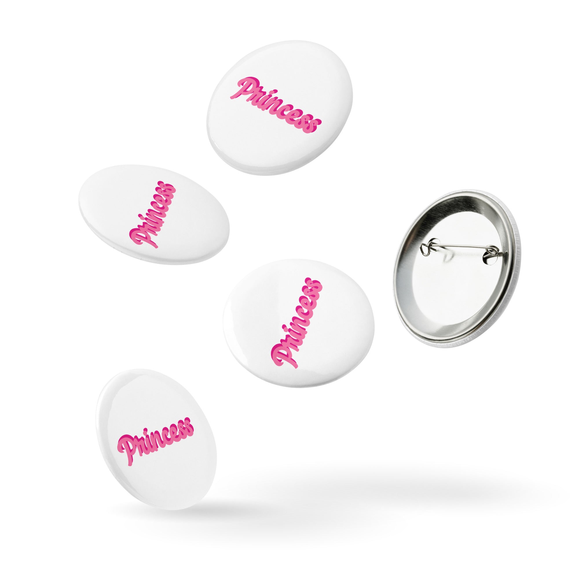 Princess pin buttons | set of 5 – Boom Positive