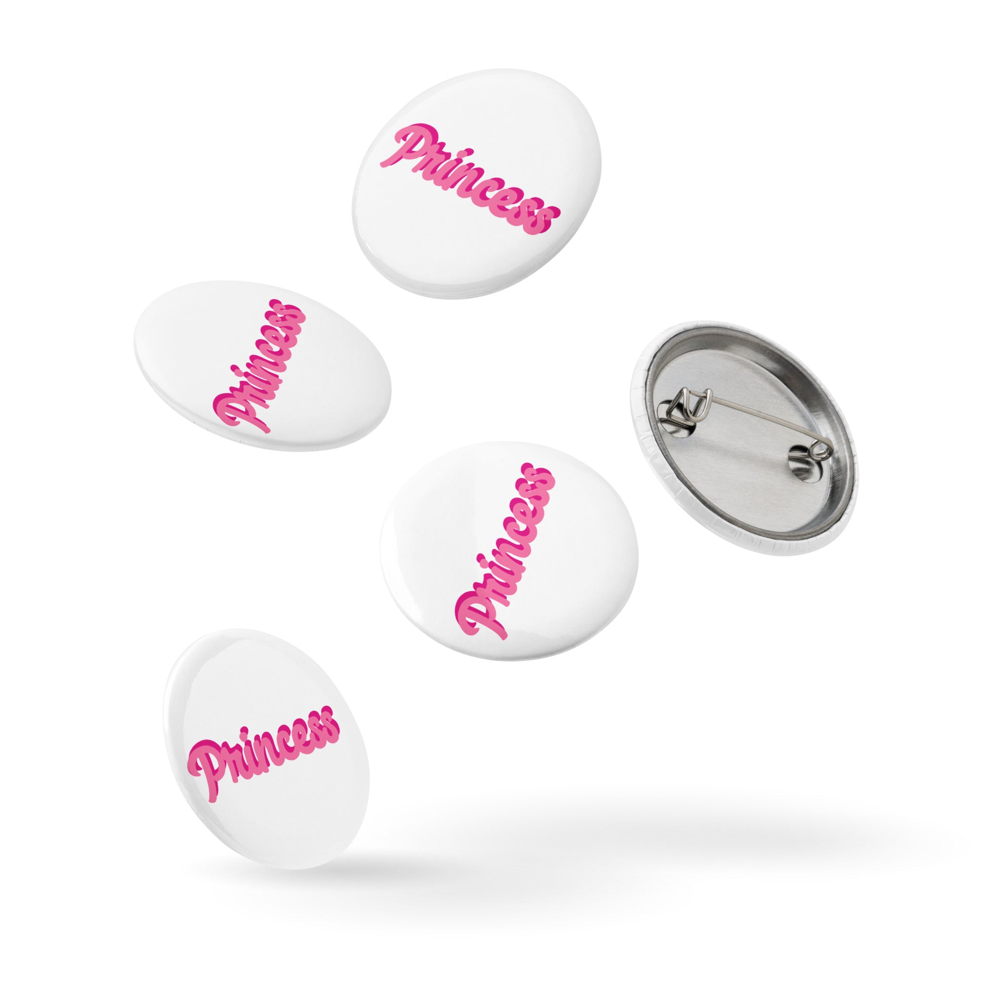 Princess Button Princess pin buttons | set of 5 – Boom Positive