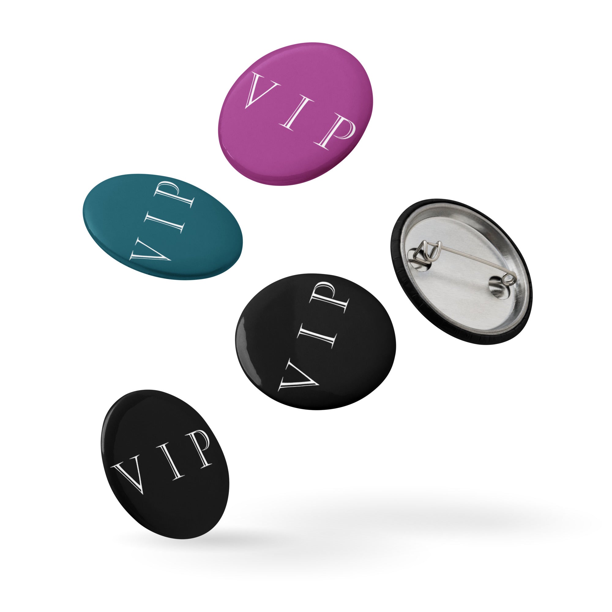 Vip Protection Pin VIP pin buttons | Set of 5 – Boom Positive