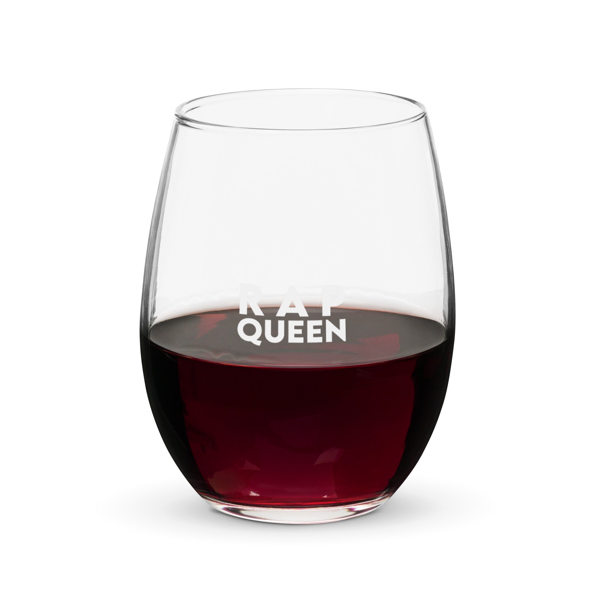 Rap Queen wine glass – Boom Positive