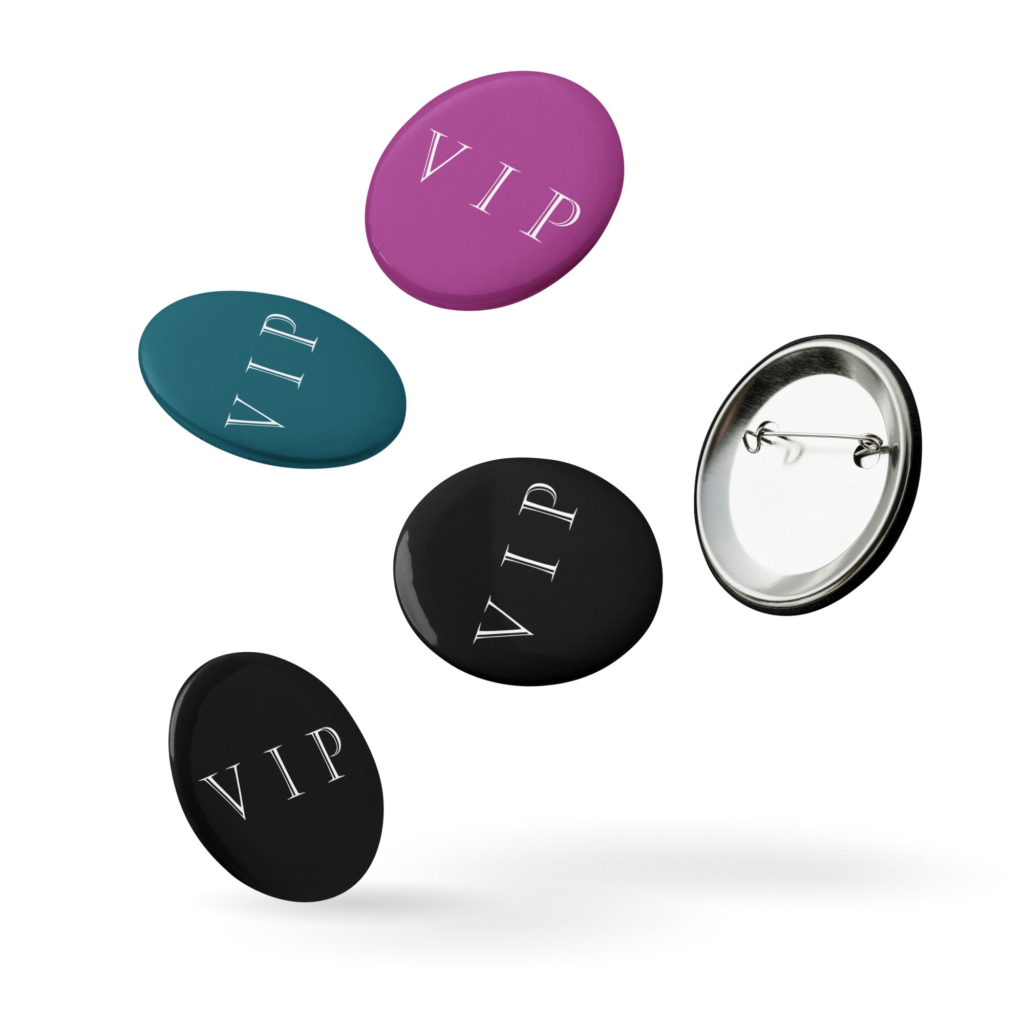 VIP pin buttons | Set of 5 – Boom Positive