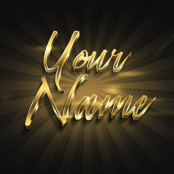 Golden text (digital)