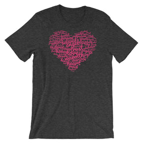 Lovely words t-shirt 