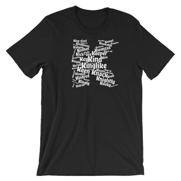 positive words that start with k t-shirt