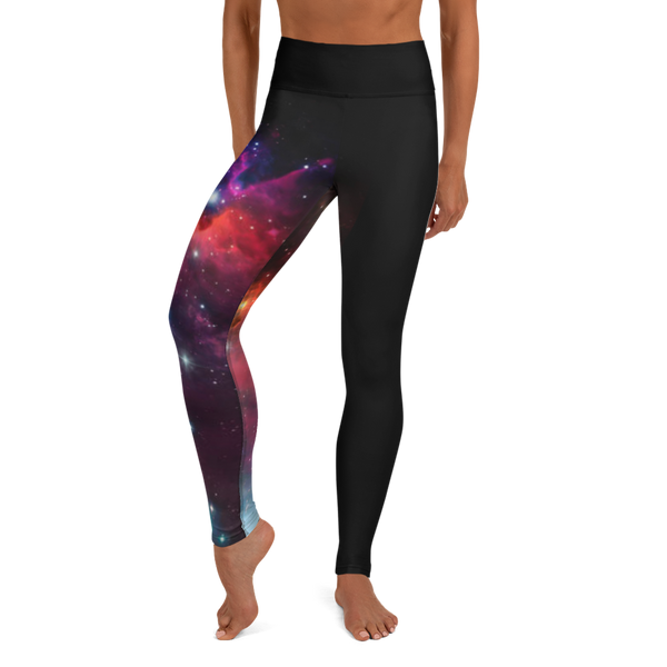 Galaxy Yoga Leggings with Pocket