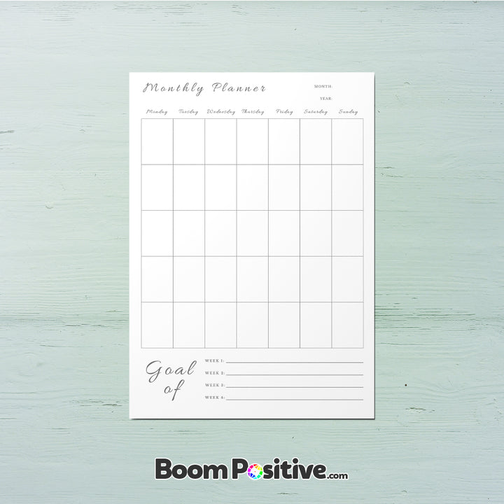 printable to do list monthly planner