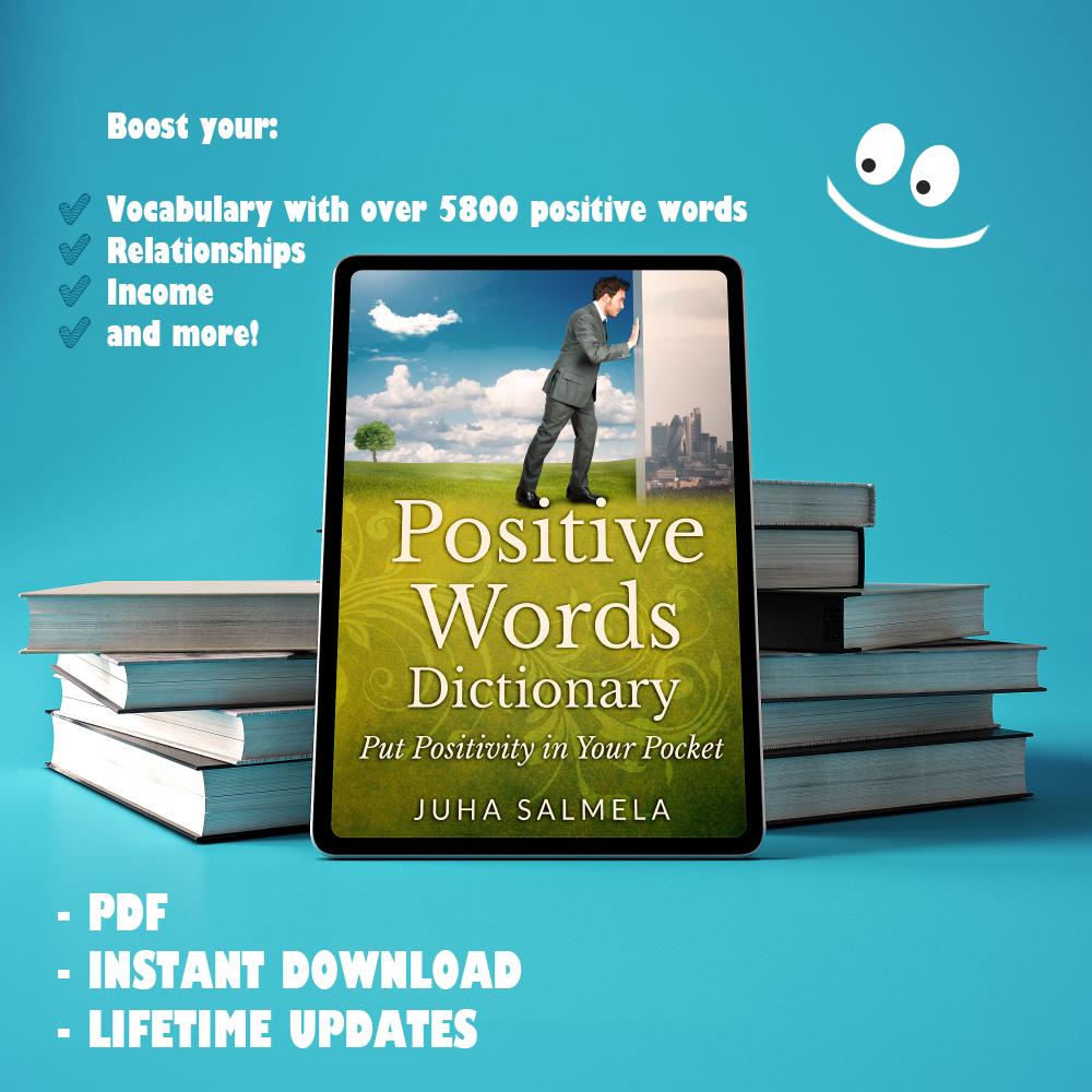 Positive Words Dictionary - Positivity in Your Pocket (5th edition ...