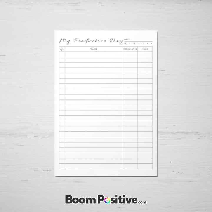 printable to do list daily planner