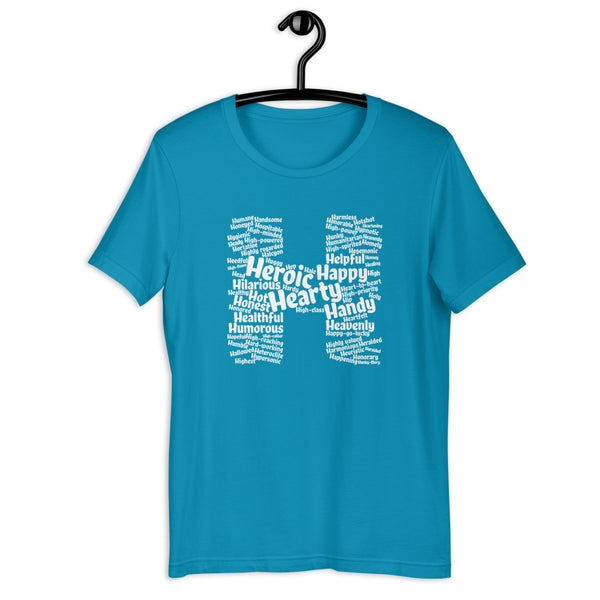 Positive H words t-shirt | unisex